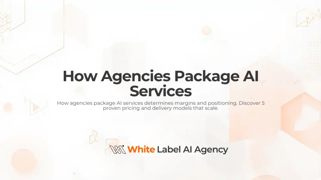 How Agencies Package AI Services
