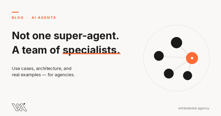 AI Agents for Agencies: Use Cases, Architecture, and Real Examples